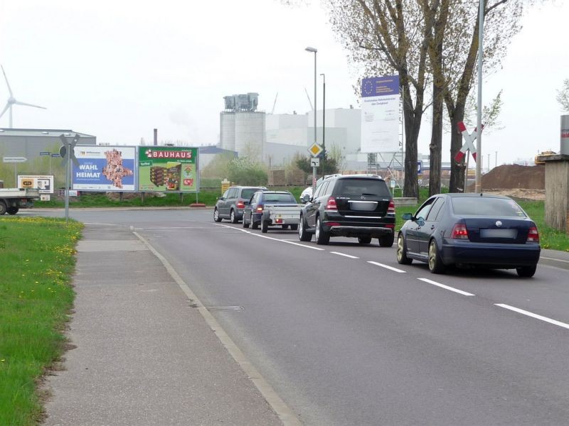 Korbwerder geg. Einm. Saalestr.