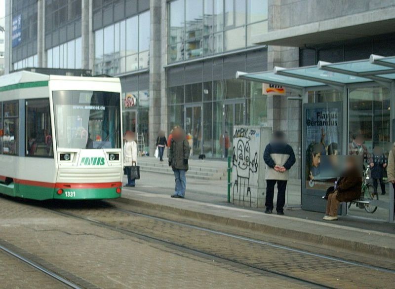 Breiter Weg/Alter Markt Ri. Uni-Platz li. VS