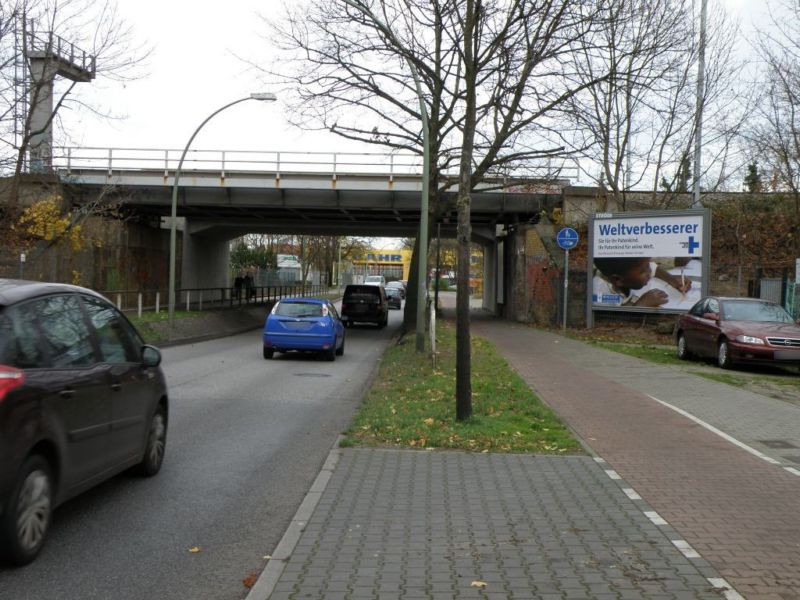 Rixdorfer Str.  22 vor Brücke quer