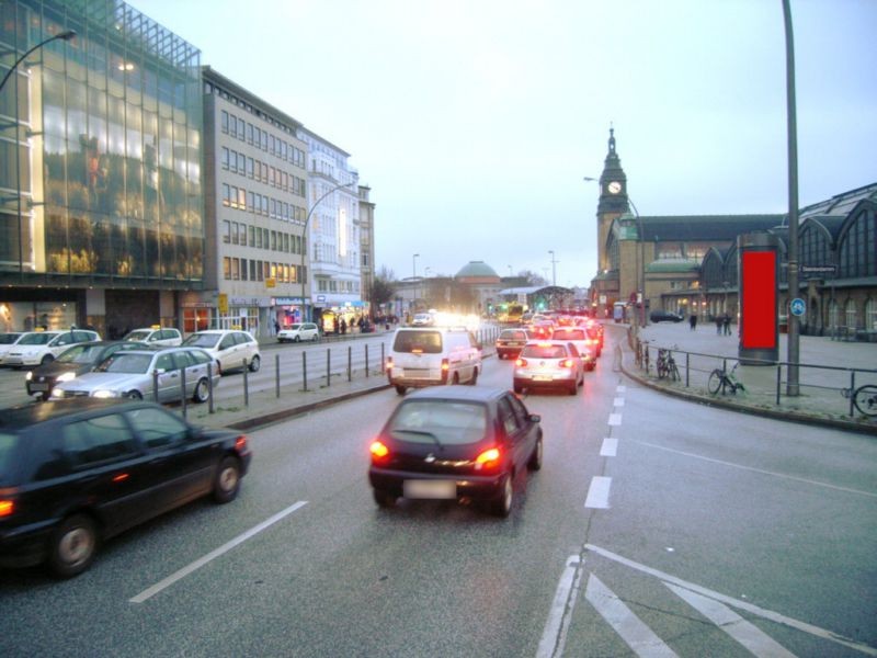 Glockengießerwall / Steintordamm vor Hbf