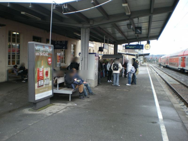 Hbf, Bstg., Gleis 1 Ri. Horb/VS