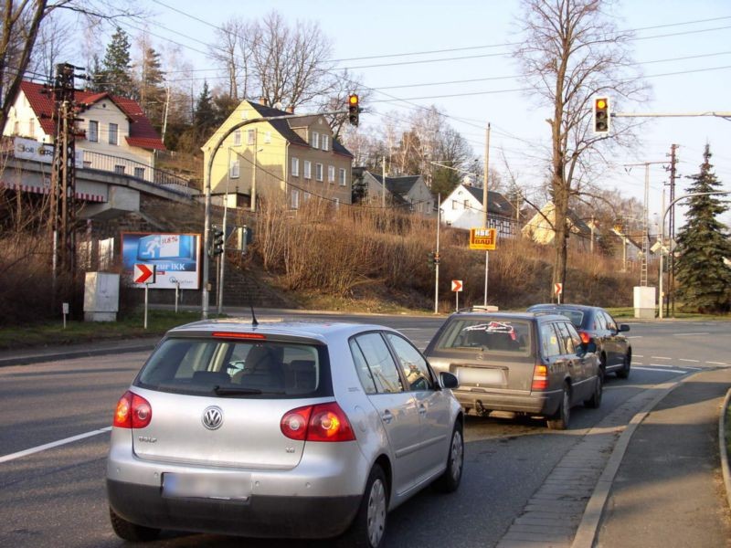 Zwickauer Str. B175/Hauptstr. re.