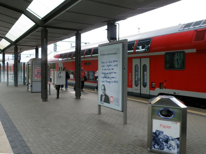 S-Bf Freiberger Str., Bstg., Gleis 1