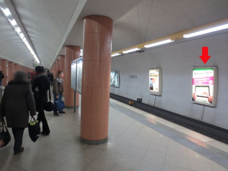 Jahnplatz 1, U-Bahnstation, FR. Sieker 6.Sto.