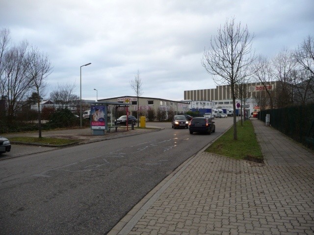 Auf der Breit, Bus-HSt Am Heegwald, We.li.