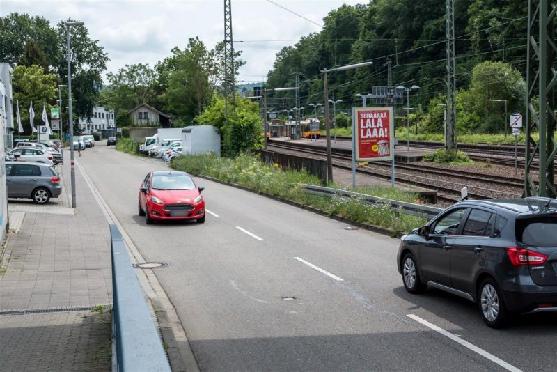 Bf Grötzingen, Bstg.ende, We.li.