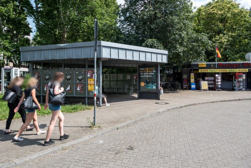 Hauptbahnstr./Bus-Bf Durlach/Pavillion/We.li.