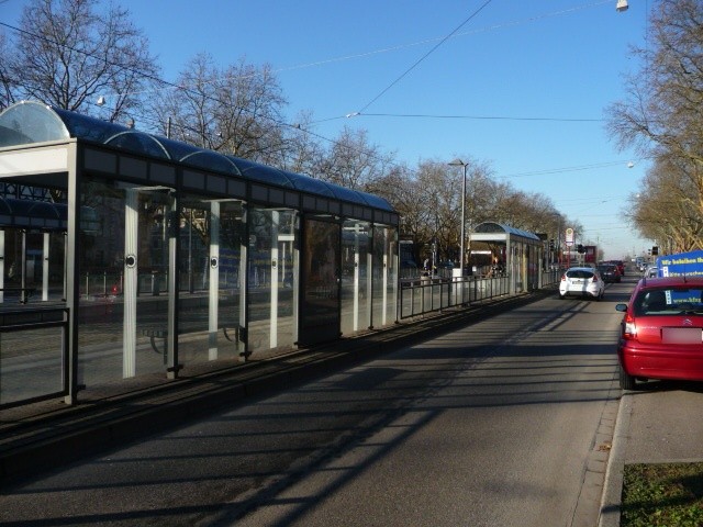 Durlacher Allee, HST Auer Str.,sew.,re.WH, Si.Str.