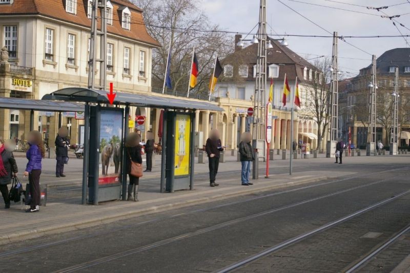 Bahnhofplatz, HSt Hbf, Gl.3, 1.WH, li.Vi.,Si. Gl.3