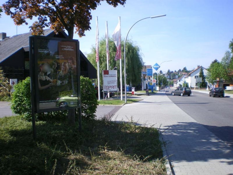 Wiesenstr., Ri. Palmbach, SIA Nh. ARAL-Tankstelle