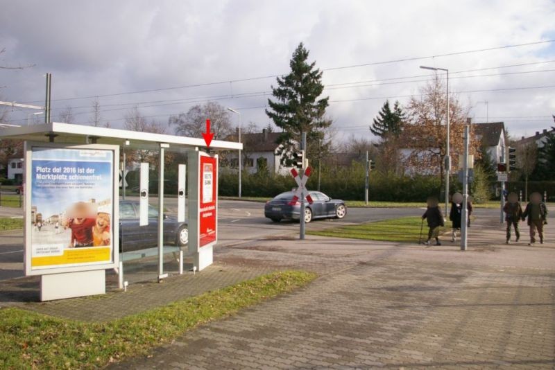 KarlsruherStr.,Bus-HST Hagsfeld Süd,saw.li.Si.Weg
