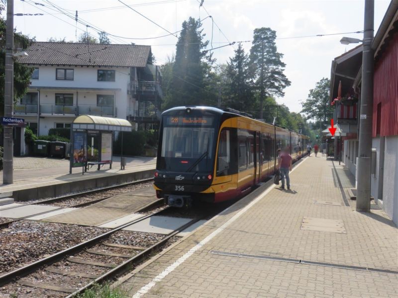 An der Bahn, HSt Reichenbach, Ri. KA, We.re.