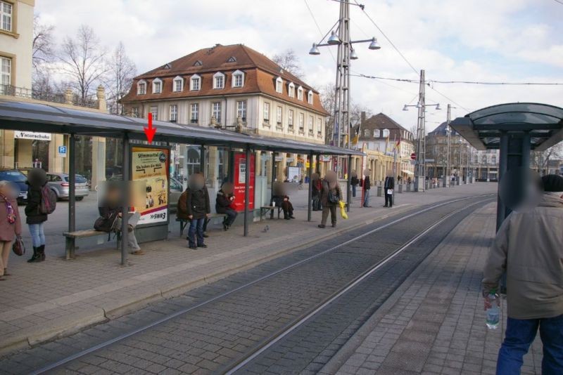 Bahnhofplatz, HSt Hbf, Gl.4, 1.WH, li.Vi.,Si. Gl.4