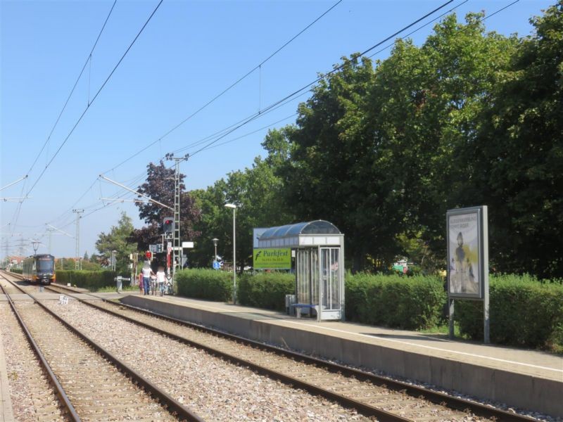 Jahnstr. HST Eggenstein Bf Ri. Hochstetten Si.Gl.