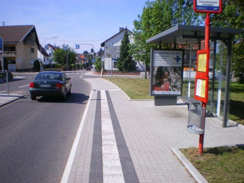 Wiesenstr.,Bus-HSt Seniorenresidenz,Ri. KA, We.re.