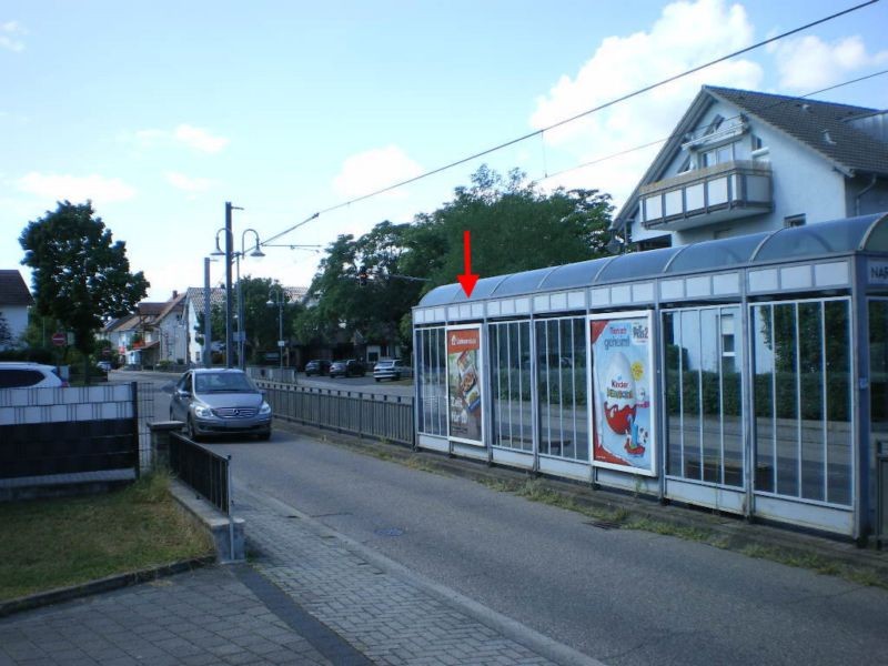 Rappenwörthstr.,HSt Narzissenstr., Ri. KA,Vi.re.RS