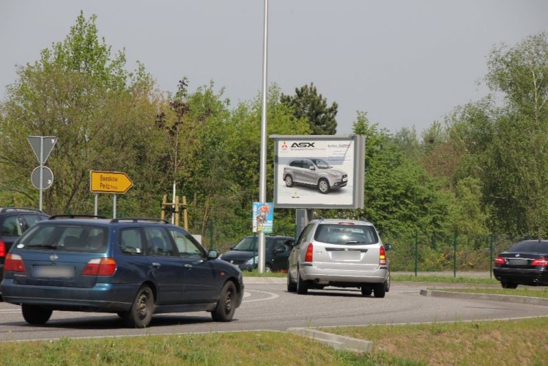 Stadtring/Nordring vor Kreisverkehr/We.li. CS