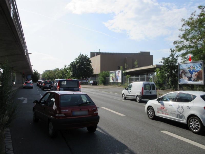 Fürther Str. sew. geg. Zuf. Frankenschnellweg re.