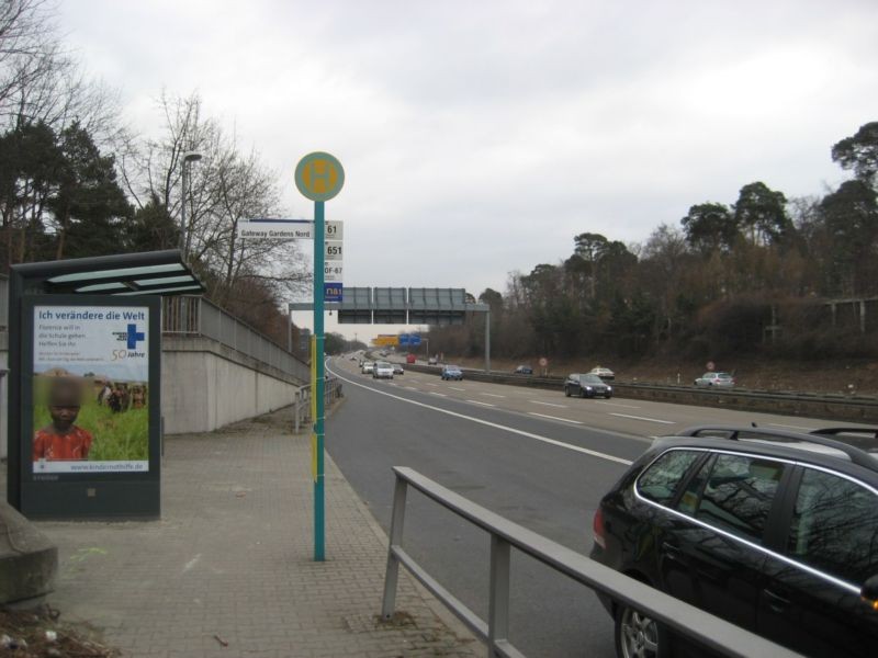 B43 Ri. Kreisel Unterschweinstiege/außen