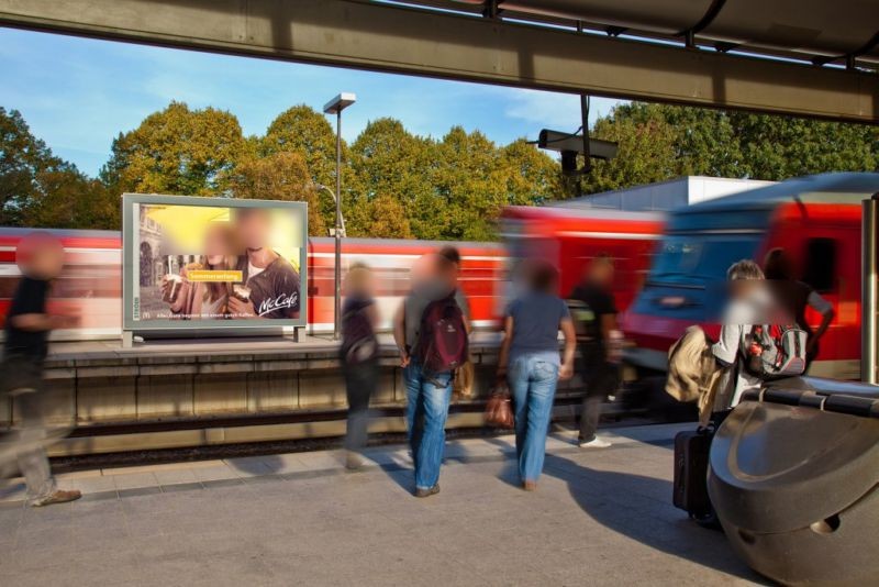 S-Bf Dammtor, S-Bstg.,Gleis 2, 1. Sto.