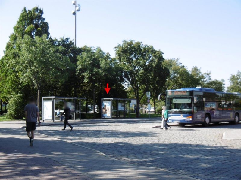 Bus-Bf /Bahnsteig 1 re. We.li.