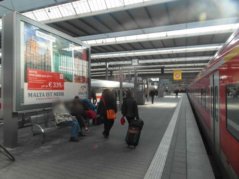 Hbf, Bstg.(SY18) Gl. 14 Ri. Ausfahrt