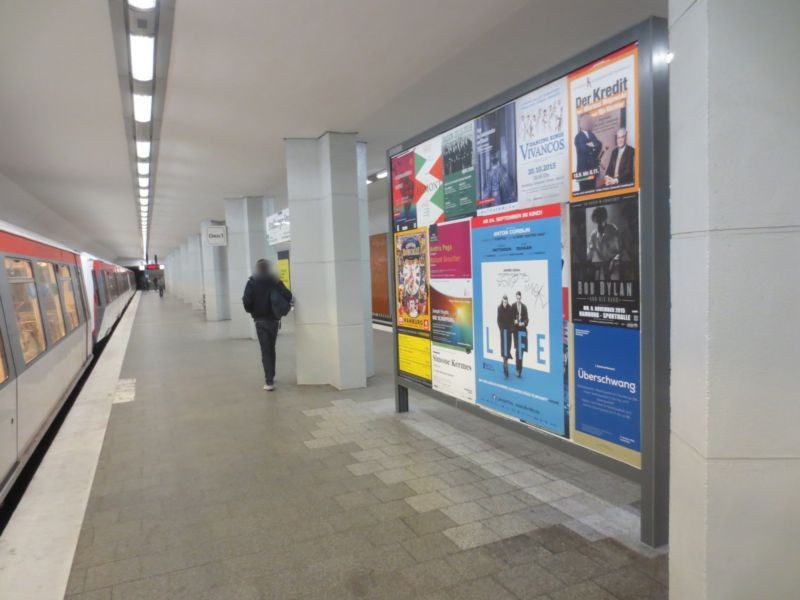 U-Bf Straßburger Str., Bstg. Gl.1 1.Sto.