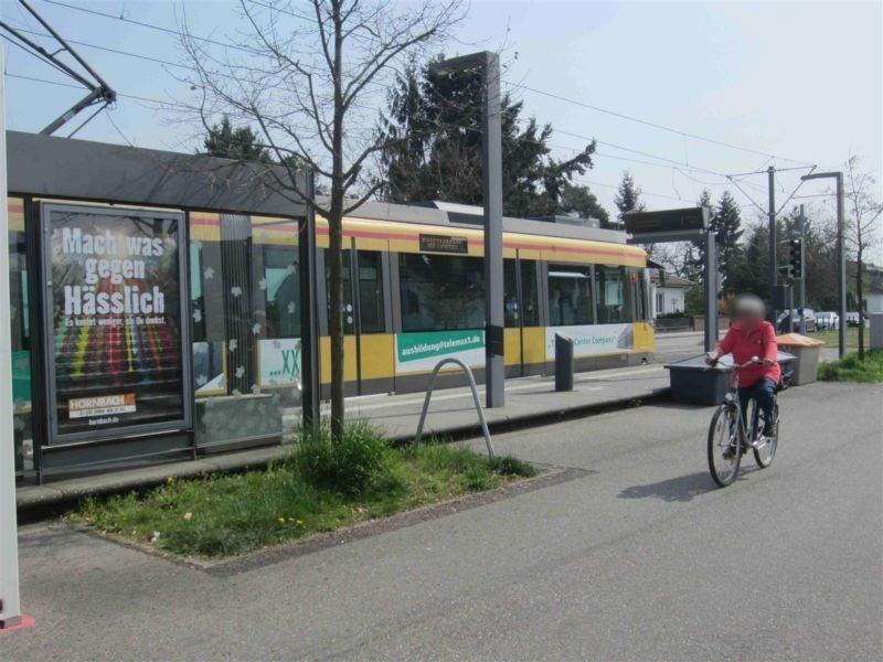 Alte Bahnlinie, HST Neureut-Heide, Si. Str.