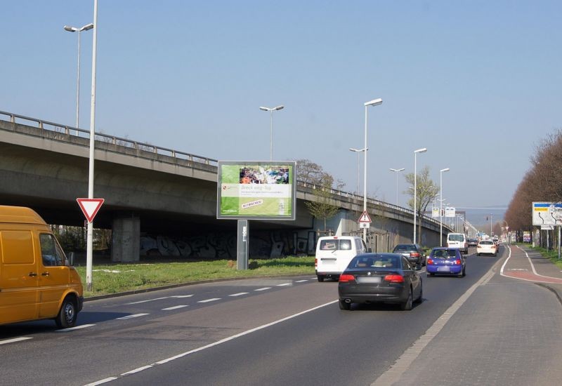 Rheinallee/neb. Hochbrücke Mombacher Str. saw.