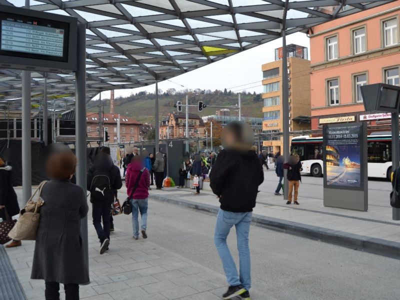 Neckarstr./ZOB Bussteig 4, 1.Sto.