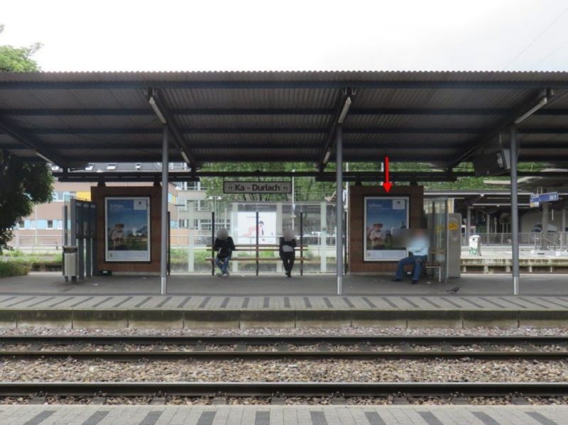 Hauptbahnstr./Bf Durlach, Gl. 11 mi.