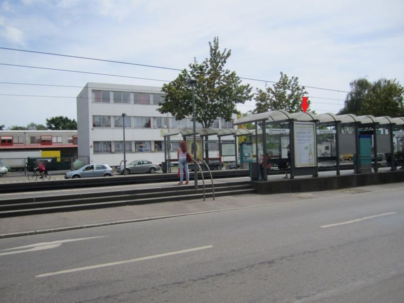 Borsigallee 7/Gwinnerstr. sew./außen li.