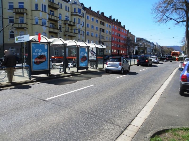 Wilhelmshöher Allee/Kirchweg saw./außen li.