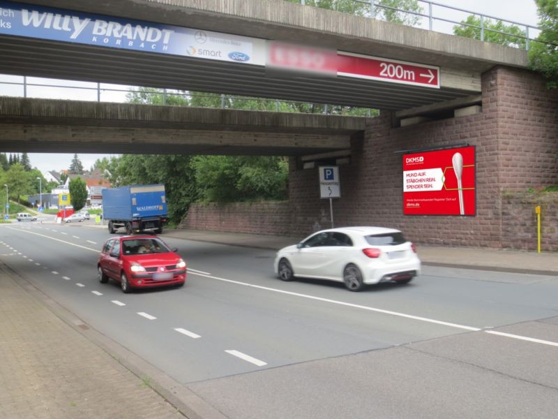Südring unter DB-Brücke sew. re.