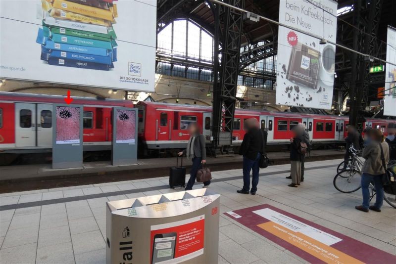 Hbf, zw. Gleis 4/5, 3. Anlage von d. Einfahrt