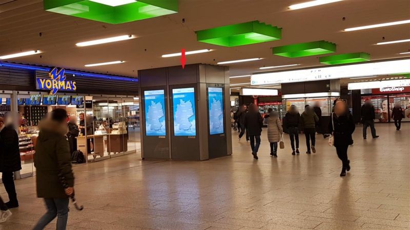 U-Bf Hbf, E-1, vor Ausg. Königsstraße, Nord 2