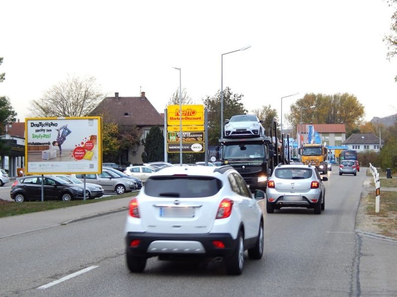 Neue Nördlinger Str.  18 (B29) quer li./Netto