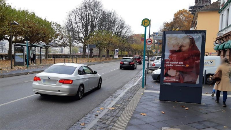 Schaumainkai   5 geg. Eiserner Steg/We.re.