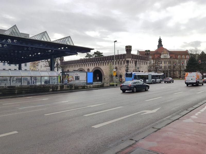 Ehinger Str. vor Bismarckring (Tor 1) Si. Str.