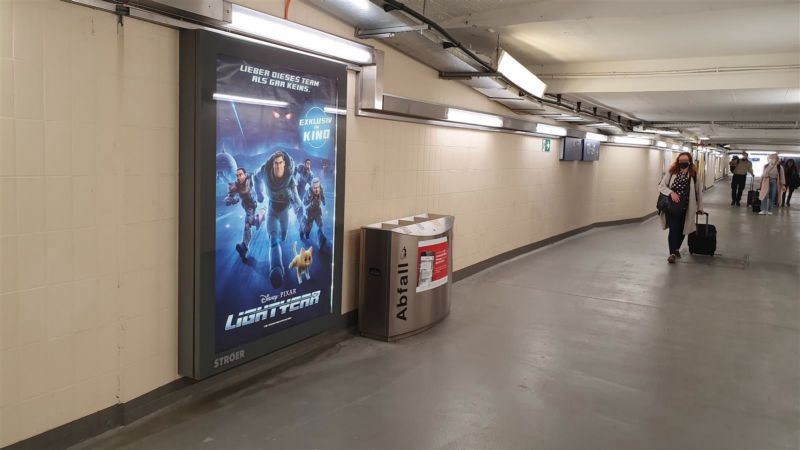 Hbf, Personentunnel, geg. Aufgang Gl. 16/17