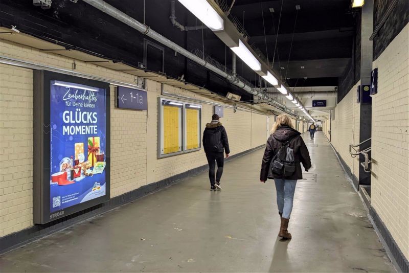 Hbf, Personentunnel, geg. Aufgang Gl. 2/3