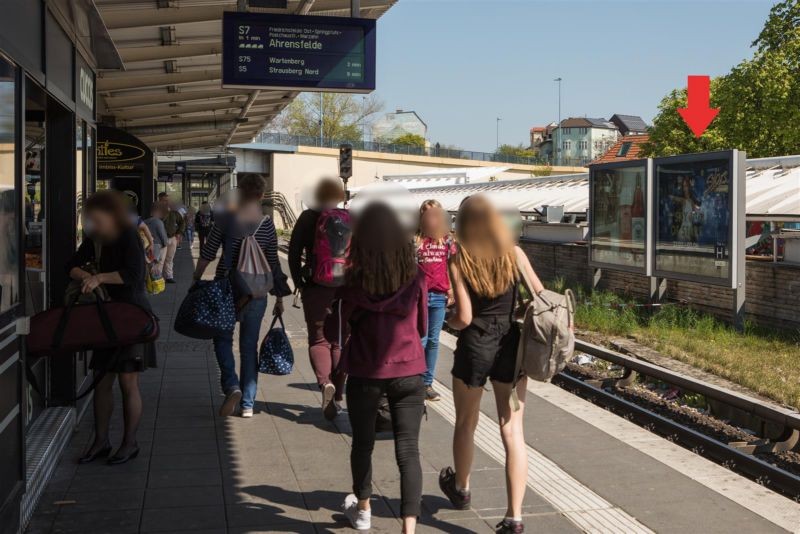 S-Bf Lichtenberg, HGL 1, Ri. saw., 1. Sto.