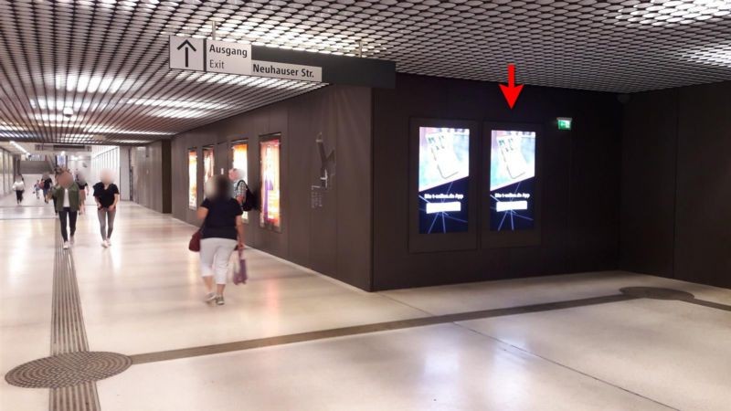 SPM, E -2, re.vor Zugang zur S-Bahn, re.
