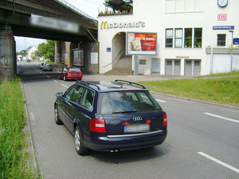 Bf Mühlburg neb. Eing.