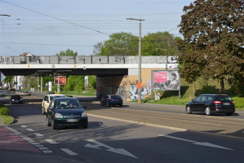 Delitzscher Str. saw. re. am Böschungsfuß