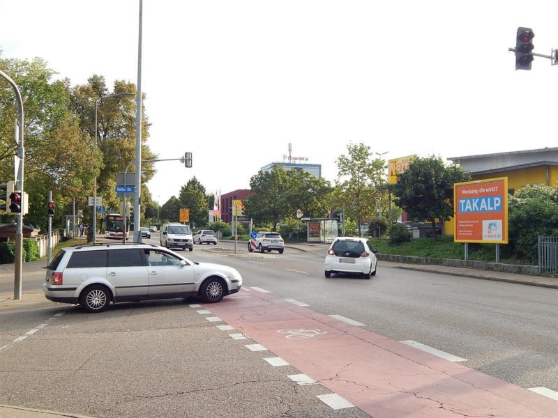 Ellwanger Str.  22/Haller Str. quer/Netto