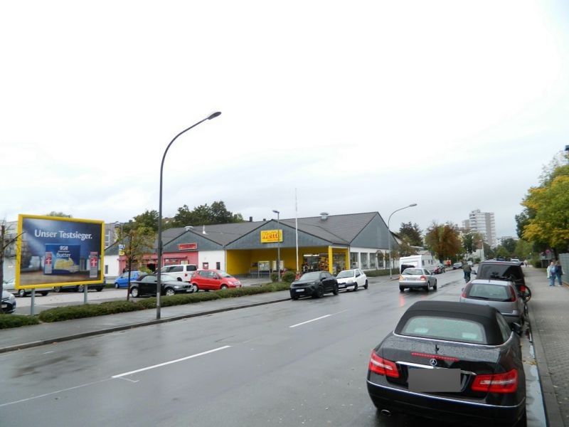 Leuschnerstr.  84/Justus-Liebig-Str. quer/Netto