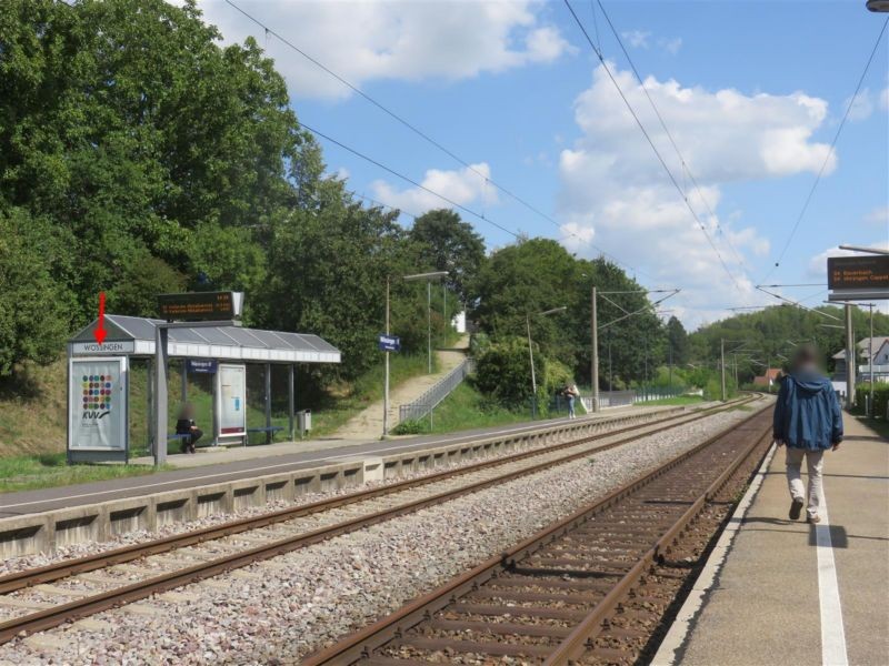 Alte Str., HST Wössingen Bf, Ri. KA, We.li.