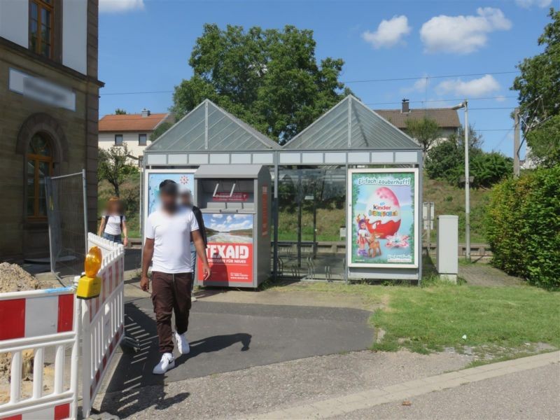 Alte Str.,HSt Wöss. Bf,Ri. Bretten,Fahrrad.,Vi.re.