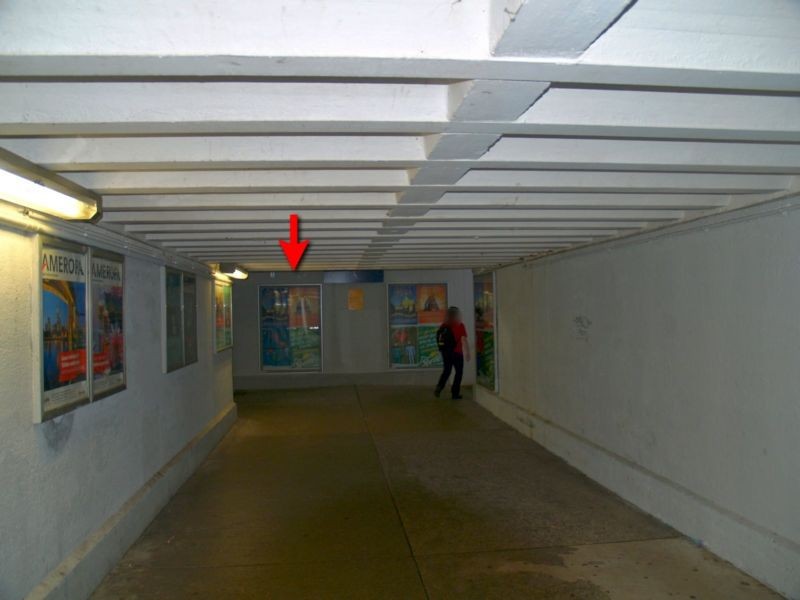 S-Bf Fürstenfeldbruck, Bstg.-Ufg.,Aufzug Gl.3, li.